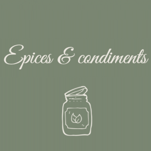 Epices & condiments